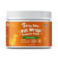 Probiotic Pill Wrap Paste for Dogs, Bacon, 45 Count, Dry Training Treats Paste